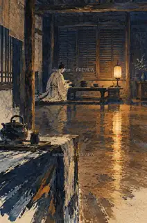 After the Tea House Closes · Illustration Image