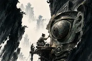 Eyes Beyond the Mountains · Illustration Image