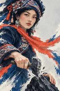 Eyes Against the Stone Wind · Illustration Image