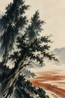 Pearls at Dusk · Illustration Image
