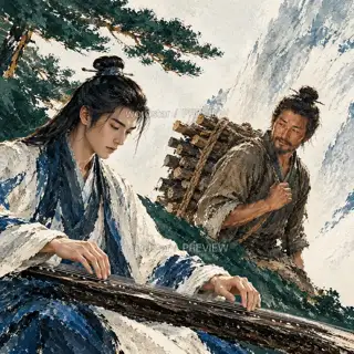 Ziqi Recognizes the Music · Illustration Image