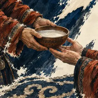 The Shared Bowl · Illustration Image