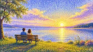 23 · Pointillism · Painting Image