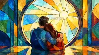 54 · Stained Glass · Painting Image