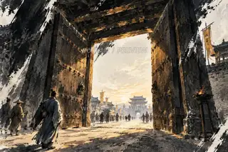 The Ward Gate Opens · Illustration Image