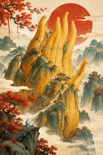 Citron Path · Illustration AI Image