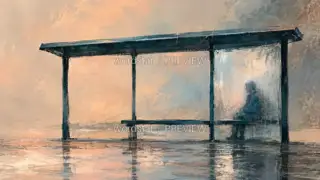 The distance of one rain · Illustration Image
