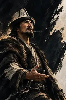 The Manaschi Pauses · Illustration Image