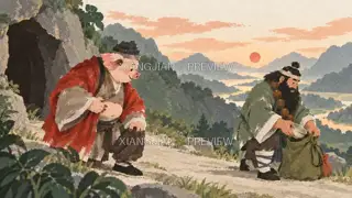 Stories on the Mountain Path 315 · Paper Art AI Image