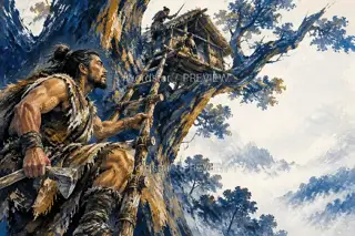 Shelter Above the Ground · Illustration Image