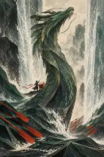 Drummer at the Prow · Illustration AI Image