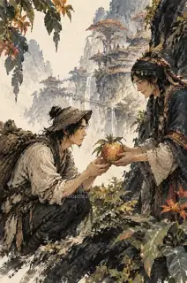 Tasting Fruit Abroad · Illustration Image