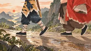 Stories on the Mountain Road 242 · Paper Art AI Image