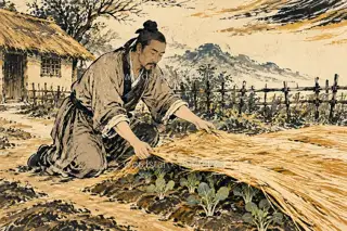 Covering the Seedlings · Illustration Image