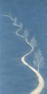 Leave the Road to Spring · Illustration Image