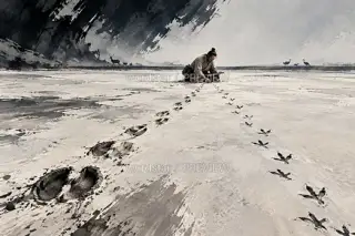 Every Creature Leaves a Trace · Illustration Image