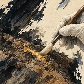 A Glint in the Soil · Illustration Image