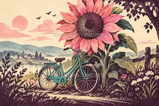 Reading and Daily Life 201 · Illustration AI Image