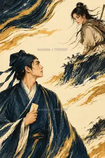 The Promise in His Eyes · Illustration Image