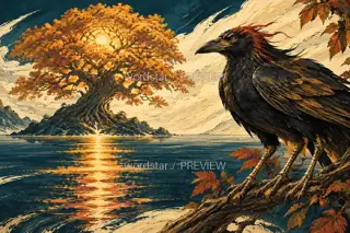 Shadow over the Sea · Illustration Image