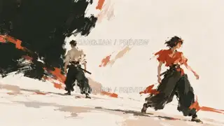 Brushwork in Greenery · Illustration AI Image