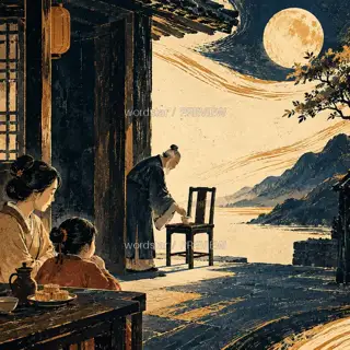 A Chair Kept Waiting · Illustration Image
