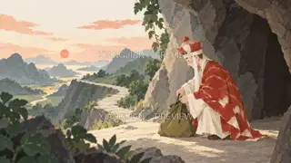 Stories on the Mountain Path 314 · Paper Art AI Image