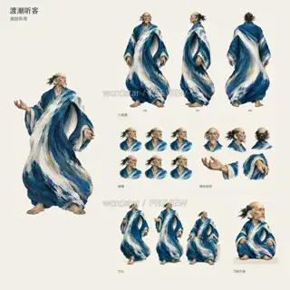 Tide-Ferry Listener · Tide Tone Sea Listen · Overview · Illustration Image