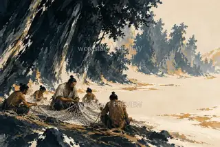 Knots at the Forest Edge · Illustration Image