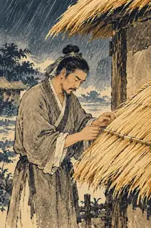 A Stitch for the Roof · Illustration Image