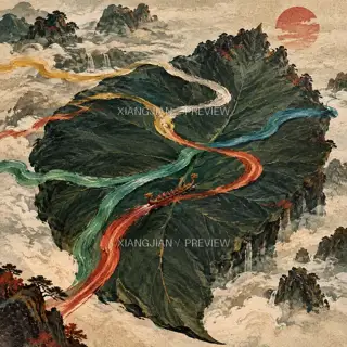 Among the Islands · Illustration AI Image
