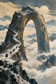 Stone Stirrup · Illustration AI Image