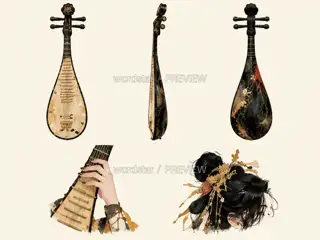 Yaogold Musician · Promo Page Original Character · Divine Parts and Gestures · Illustration Image
