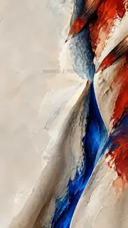 The sea within the folds · Illustration Image