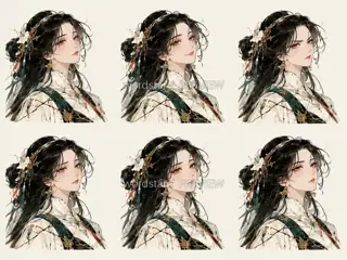 Ginkgo Branch Bearer Promotional Key Visual Expression · Illustration Image