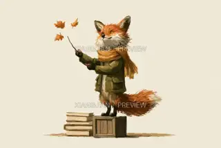 Reading and Daily Life 156 · Illustration AI Image