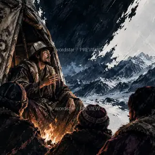 Another Passage by the Fire · Illustration Image