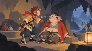 Stories on the Mountain Path 302 · Paper Art AI Image