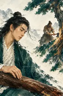 Boya Tilts His Ear · Illustration Image
