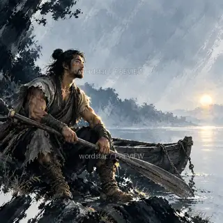 The Paddle at Rest · Illustration Image