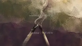 Two broken matchsticks · Illustration Image