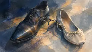 Shoelaces no longer tied · Illustration Image