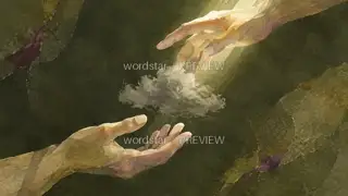 Weather in the palm · Illustration Image