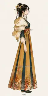Ginkgo Branch Bearer · Autumn Rite Preserving the Year · Right Side · Illustration Image