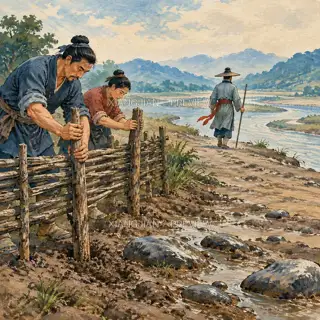 After the Flood · Illustration AI Image