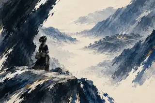 Fires across the Valley · Illustration Image