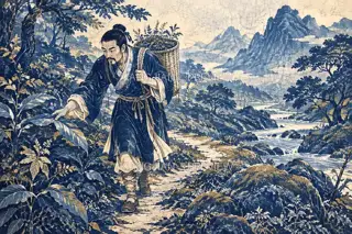 Into the Hills · Illustration AI Image