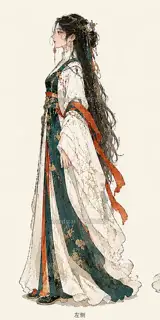 Ginkgo Branch Bearer · Promo Page Original Character · Left Side · Illustration Image