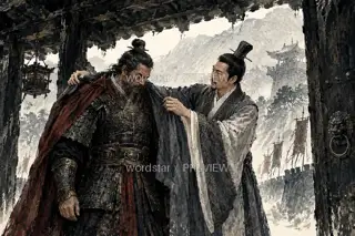 A Robe over the Shoulders · Illustration Image