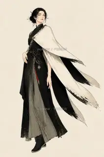 Crane Shadow Announces Spring - Mythological Character Art · Illustration Image